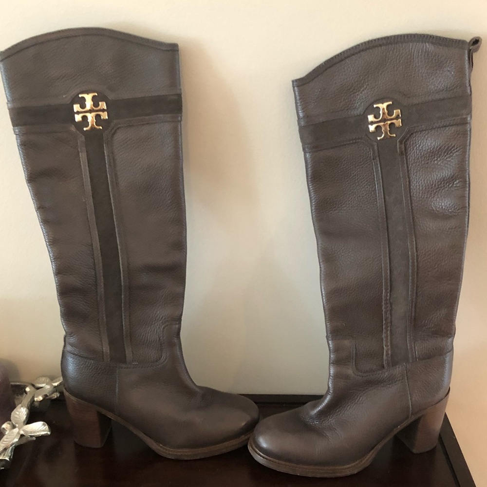 Tory Burch Block Heel Riding Boot